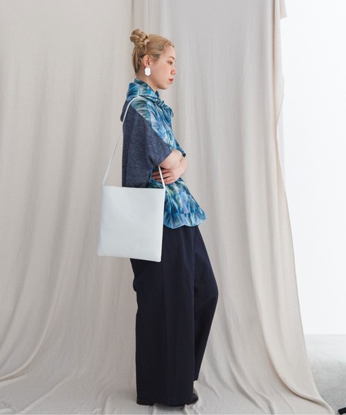 caph（カーフ）の「レザーワンショルダーバッグ（ショルダーバッグ  