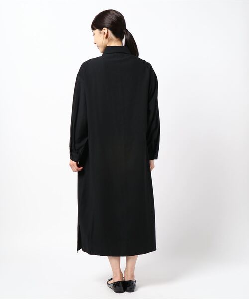 AMAIL(アマイル)の「terotero long shirt(シャツ/ブラウス・レディース・ブラック・FREE)」の3枚目の写真