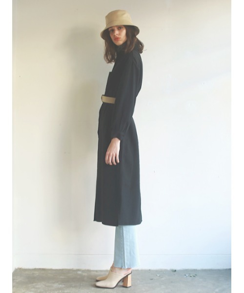AMAIL(アマイル)の「terotero long shirt(シャツ/ブラウス・レディース・ブラック・FREE)」の5枚目の写真