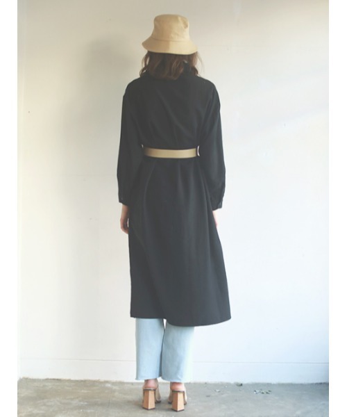 AMAIL(アマイル)の「terotero long shirt(シャツ/ブラウス・レディース・ブラック・FREE)」の6枚目の写真