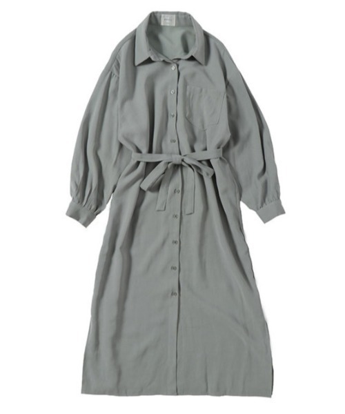 AMAIL(アマイル)の「terotero long shirt(シャツ/ブラウス・レディース・ブラック・FREE)」の12枚目の写真