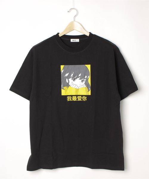 WEGO（ウィゴー）の「WEGO/グラフィックプリントTシャツ（Tシャツ/カットソー・レディース・ホワイト/ブラック・FREE）」の20枚目の写真