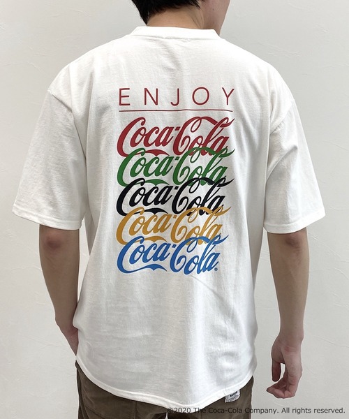 セール Screenstar コカ コーラ 別注リピートロゴs S Tee Tシャツ カットソー Coca Cola コカコーラ のファッション通販 Zozotown