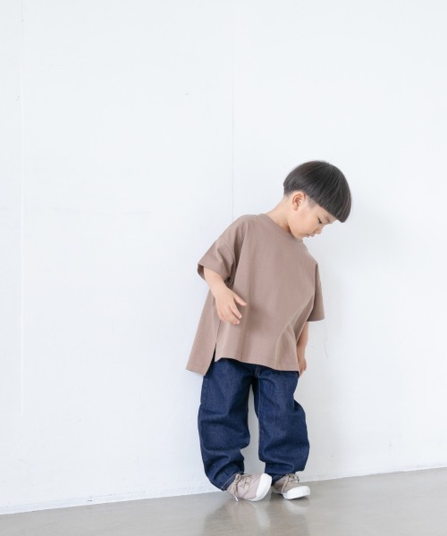 LOWRYS FARM（ローリーズファーム）の「ＵＳＡＢＩＧチュニックＴ　889211（Tシャツ/カットソー・キッズ・ベージュ/チャコールグレー/イエロー/ピンク/ブラウン・MEDIUM/LARGE/X-LARGE）」の15枚目の写真