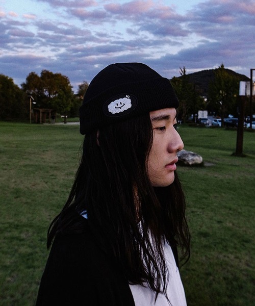 MACK BARRY（マクベリー）の「MACK BARRY ビーニー（ニットキャップ/ビーニー・メンズ・ブラック/ネイビー/ベージュ/イエロー系その他/グリーン系その他/グレー系その他/ブラウン/グレー/ブラウン系その他/マスタード/カーキ/ピンク/ブラック系その他7/ブルー系その他2/ブラック系その他2/ブラック系その他3/ブラック系その他4/ブラック系その他5/ブラック系その他6/ブルー系その他/ブラック系その他/ブラック×ホワイト/ブルー系その他3/ベージュ系その他/その他1/その他2/その他3/その他/その他8/その他5/その他6/その他4/その他7/ブルー系その他4・FREE）」の3枚目の写真