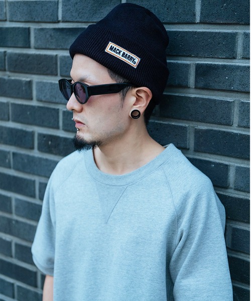 MACK BARRY（マクベリー）の「MACK BARRY ビーニー（ニットキャップ/ビーニー・メンズ・ブラック/ネイビー/ベージュ/イエロー系その他/グリーン系その他/グレー系その他/ブラウン/グレー/ブラウン系その他/マスタード/カーキ/ピンク/ブラック系その他7/ブルー系その他2/ブラック系その他2/ブラック系その他3/ブラック系その他4/ブラック系その他5/ブラック系その他6/ブルー系その他/ブラック系その他/ブラック×ホワイト/ブルー系その他3/ベージュ系その他/その他1/その他2/その他3/その他/その他8/その他5/その他6/その他4/その他7/ブルー系その他4・FREE）」の4枚目の写真