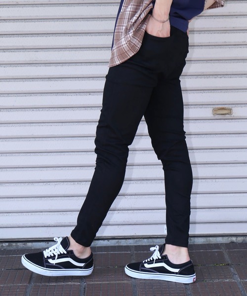 revertical（リバーティカル）の「ストレッチスキニーパンツ（その他パンツ・メンズ・ブラック/ベージュ/ブラウン・L/M）」の8枚目の写真