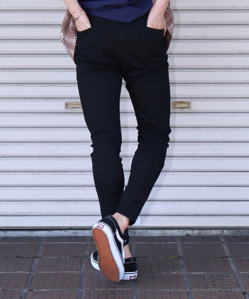 revertical（リバーティカル）の「ストレッチスキニーパンツ（その他パンツ・メンズ・ブラック/ベージュ/ブラウン・L/M）」の9枚目の写真