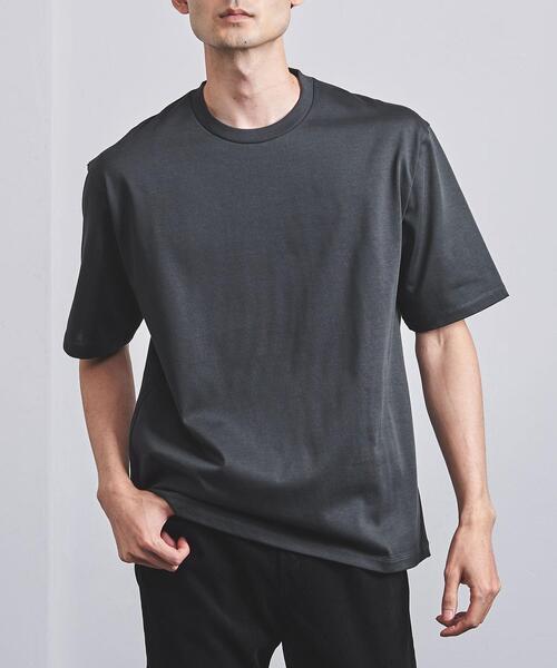 UNITED ARROWS（ユナイテッドアローズ）の「<UNITED ARROWS>  SVN/GIZ Tシャツ（Tシャツ/カットソー・メンズ・ダークグレー/ダークグリーン/ライトブルー/ホワイト/ダークブラウン/ブラック・X-LARGE/LARGE/MEDIUM/SMALL）」の3枚目の写真