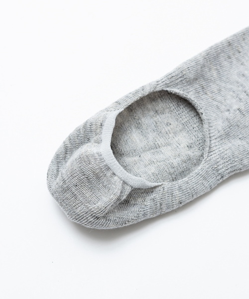 THE SOX（ザ ソックス）の「【THE SOX】麻素材 無地カバーソックス（ソックス/靴下・メンズ・レッド/グレー/サックスブルー/イエロー・フリー）」の8枚目の写真