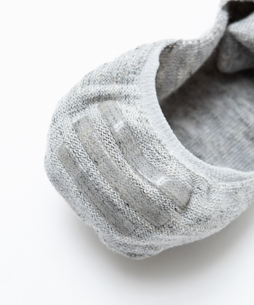 THE SOX（ザ ソックス）の「【THE SOX】麻素材 無地カバーソックス（ソックス/靴下・メンズ・レッド/グレー/サックスブルー/イエロー・フリー）」の10枚目の写真