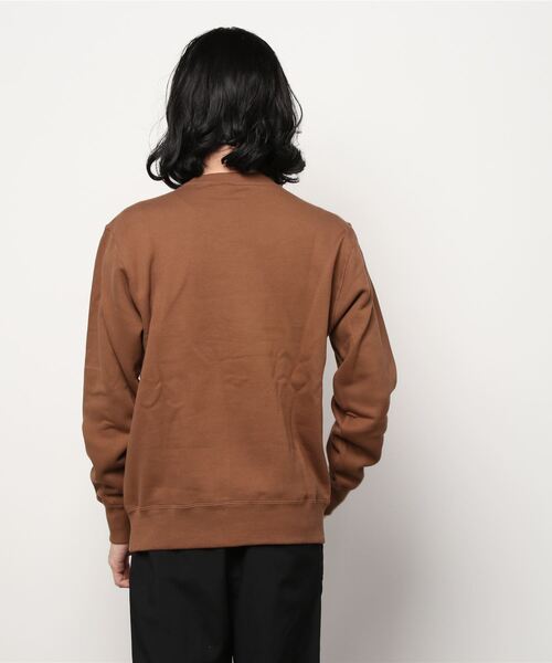 Champion(チャンピオン)の「CHAMPION/チャンピオン 裏起毛ベーシック アイコン刺繍スウェット/セットアップ対応 C3-Q006(スウェット・メンズ・グレー/グリーン/ブラック/ホワイト/ブラウン/ネイビー・L/XL/M/XXL/S)」の14枚目の写真