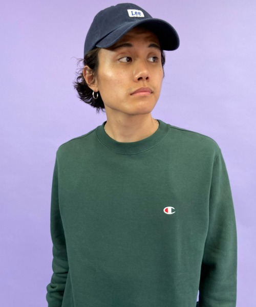 Champion(チャンピオン)の「CHAMPION/チャンピオン 裏起毛ベーシック アイコン刺繍スウェット/セットアップ対応 C3-Q006(スウェット・メンズ・グレー/グリーン/ブラック/ホワイト/ブラウン/ネイビー・L/XL/M/XXL/S)」の7枚目の写真