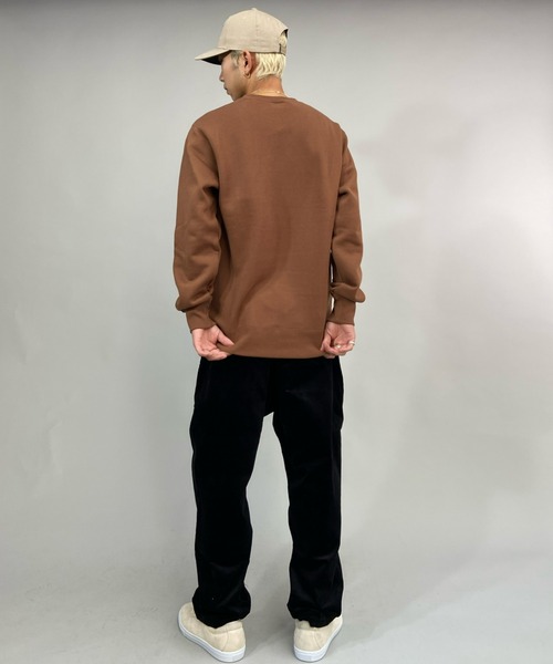 Champion(チャンピオン)の「CHAMPION/チャンピオン 裏起毛ベーシック アイコン刺繍スウェット/セットアップ対応 C3-Q006(スウェット・メンズ・グレー/グリーン/ブラック/ホワイト/ブラウン/ネイビー・L/XL/M/XXL/S)」の18枚目の写真