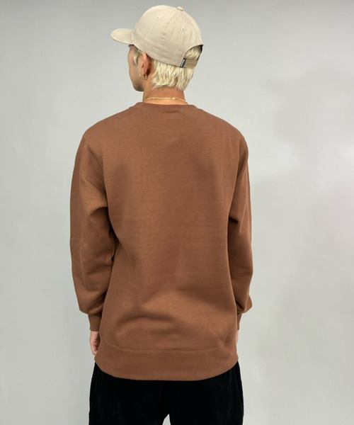 Champion(チャンピオン)の「CHAMPION/チャンピオン 裏起毛ベーシック アイコン刺繍スウェット/セットアップ対応 C3-Q006(スウェット・メンズ・グレー/グリーン/ブラック/ホワイト/ブラウン/ネイビー・L/XL/M/XXL/S)」の19枚目の写真