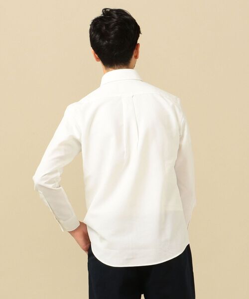 SHIPS（シップス）の「【WEB限定】SHIPS: 防シワ・吸水速乾・UVケア Drymix（R) ワンポイント ロゴ オックスフォード ボタンダウン シャツ（シャツ/ブラウス・メンズ・ホワイト/コバルトブルー/ブルー・LARGE/X-LARGE/XX-LARGE/SMALL/MEDIUM）」の15枚目の写真