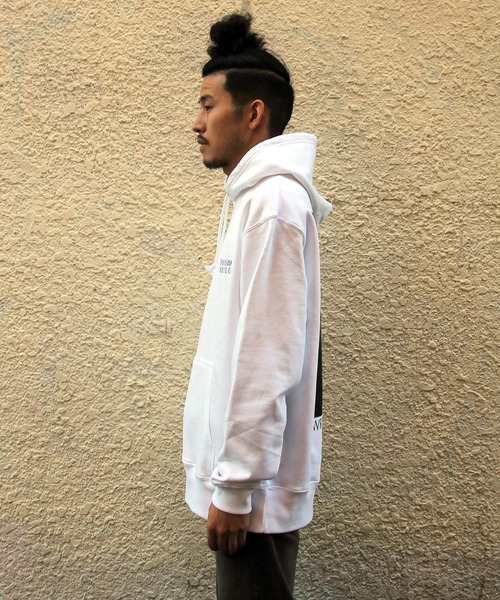 bonjour records(ボンジュールレコーズ)の「【bonjour records/ボンジュールレコード】Thom Yorke Hoodie トム・ヨークスウェットフーディー(パーカー・メンズ・ホワイト/ブラック・L/M/S/XL)」の17枚目の写真