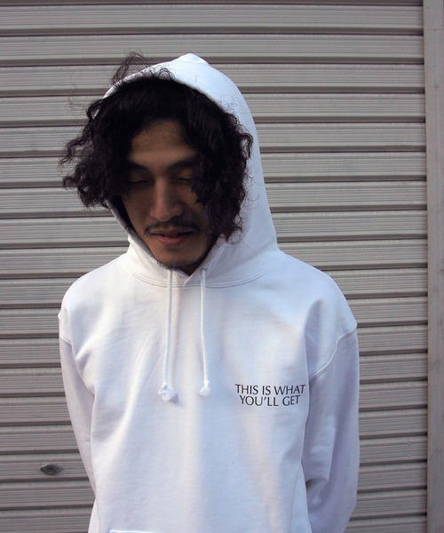 bonjour records(ボンジュールレコーズ)の「【bonjour records/ボンジュールレコード】Thom Yorke Hoodie トム・ヨークスウェットフーディー(パーカー・メンズ・ホワイト/ブラック・L/M/S/XL)」の19枚目の写真