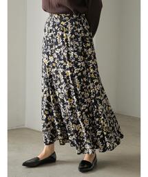 AMERICAN HOLIC | マーメードフレアロングスカート　＊(スカート)