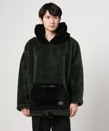 POLeR OUTDOOR STUFF | POLeR OUTDOOR STUFF/ポーラーアウトドアスタッフ　90S SHEEP BOA FLEECE HOODIE(ブルゾン)