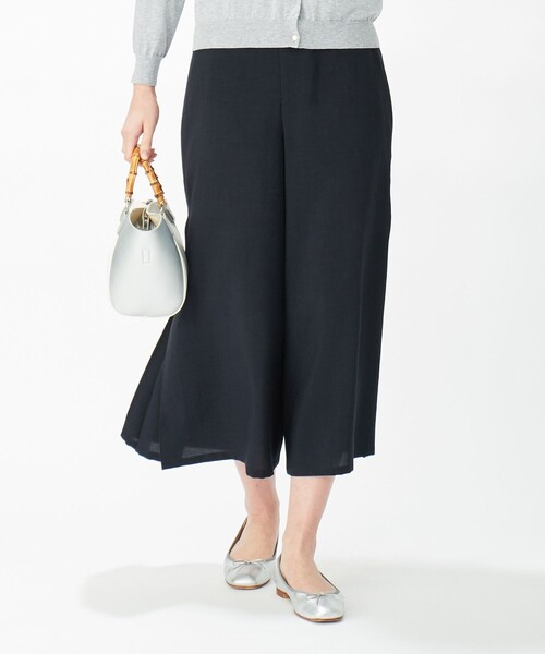 J.PRESS(ジェイプレス)の「【洗える】シックアンドシンボイル パンツ(その他パンツ・レディース・ベージュ系/ネイビー系/スモーキーグリーン系・T15/T13)」の3枚目の写真