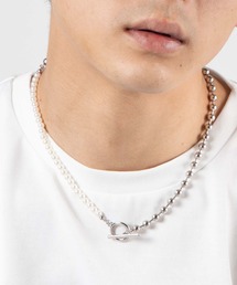 WEGO/チェーンコンビパールネックレス