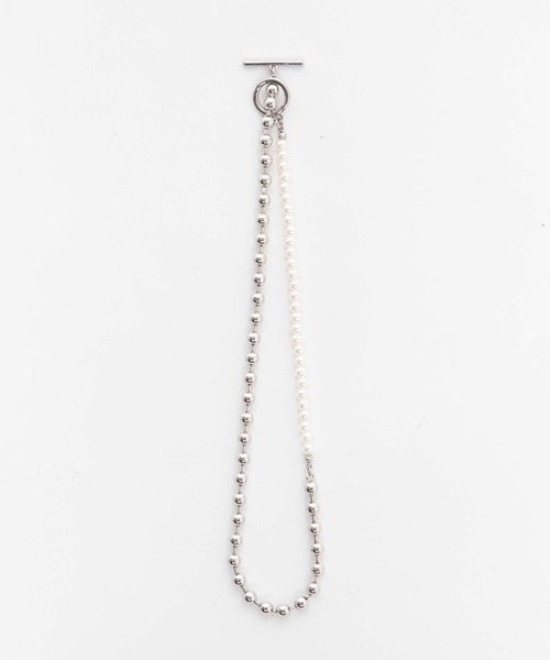 WEGO（ウィゴー）の「WEGO/チェーンコンビパールネックレス（ネックレス・メンズ・その他1/その他2/その他3/その他4・FREE）」の17枚目の写真