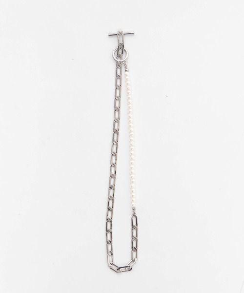 WEGO（ウィゴー）の「WEGO/チェーンコンビパールネックレス（ネックレス・メンズ・その他1/その他2/その他3/その他4・FREE）」の18枚目の写真