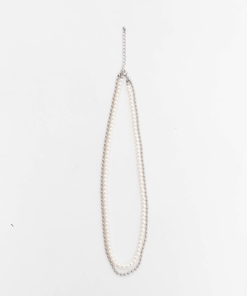 WEGO（ウィゴー）の「WEGO/チェーンコンビパールネックレス（ネックレス・メンズ・その他1/その他2/その他3/その他4・FREE）」の19枚目の写真