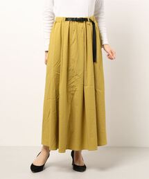 チチカカ | アジャストベルトタックフレアースカート(スカート)