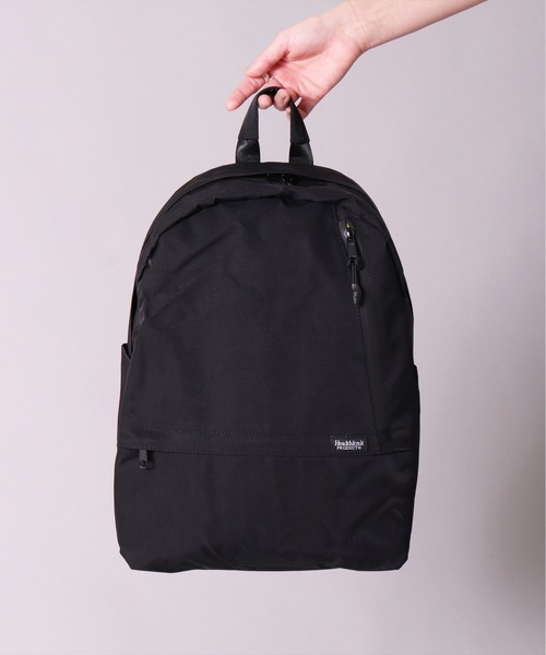 Healthknit Product(ヘルスニットプロダクト)の「(LG)【Healthknit Product】多収納で靴が入る ミニ リュックサック(バックパック/リュック・レディース・ブラック/ネイビー/グレイッシュベージュ/グレー・ONE SIZE)」の15枚目の写真