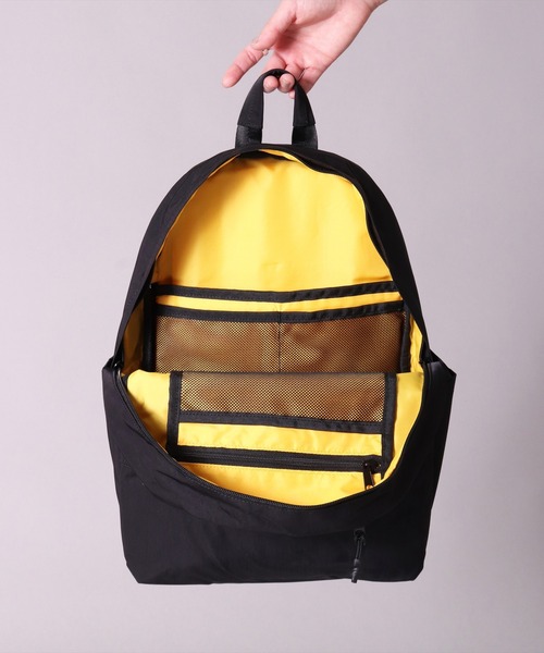 Healthknit Product(ヘルスニットプロダクト)の「(LG)【Healthknit Product】多収納で靴が入る ミニ リュックサック(バックパック/リュック・レディース・ブラック/ネイビー/グレイッシュベージュ/グレー・ONE SIZE)」の14枚目の写真