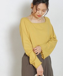 Crisp yours | 【WEB限定】スクエアメロウTシャツ(Tシャツ/カットソー)