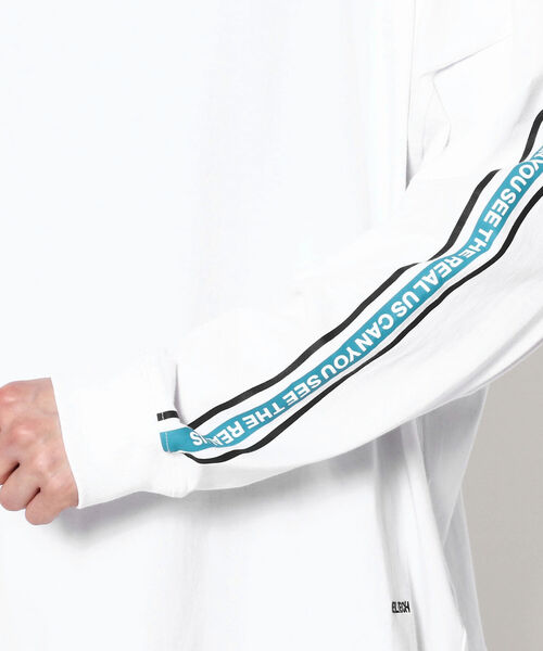 F/CE. （エフシーイー）の「F/CE./エフ シーイー　SHELTEC DROP SD LONG T シェルテックドロップショルダーロングTシャツ（Tシャツ/カットソー・メンズ・ホワイト/ブラック・LARGE）」の7枚目の写真