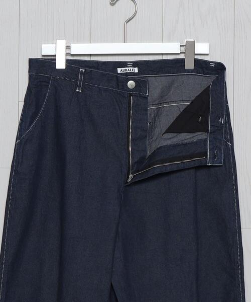 AURALEE（オーラリー）の「＜AURALEE＞DENIM PANTS/パンツ.（デニムパンツ・メンズ・ネイビー・4/3）」の3枚目の写真