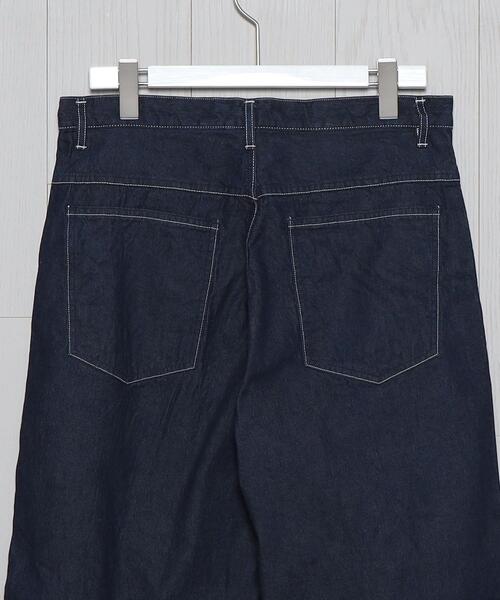 AURALEE（オーラリー）の「＜AURALEE＞DENIM PANTS/パンツ.（デニムパンツ・メンズ・ネイビー・4/3）」の4枚目の写真