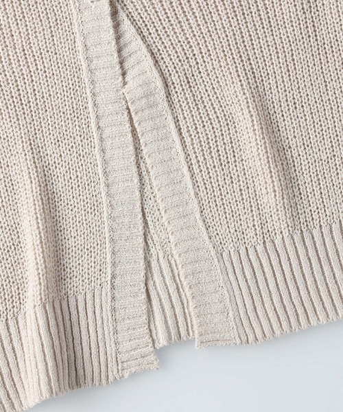 RAG MACHINE(ラグマシーン)の「【RAG MACHINE】マルチウェイニット(カーディガン/ボレロ・レディース・パープル/グリーン/ライトベージュ・M/L)」の22枚目の写真