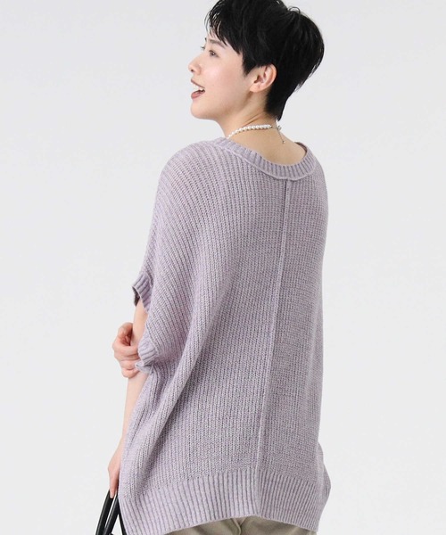 RAG MACHINE(ラグマシーン)の「【RAG MACHINE】マルチウェイニット(カーディガン/ボレロ・レディース・パープル/グリーン/ライトベージュ・M/L)」の14枚目の写真