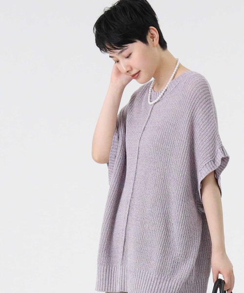 RAG MACHINE(ラグマシーン)の「【RAG MACHINE】マルチウェイニット(カーディガン/ボレロ・レディース・パープル/グリーン/ライトベージュ・M/L)」の16枚目の写真