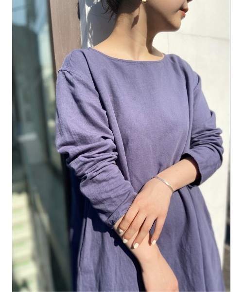 BEARDSLEY（ビアズリー）の「テントワンピース（ワンピース・レディース・ブラック/ブルー・1/0）」の5枚目の写真