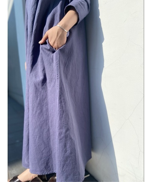 BEARDSLEY（ビアズリー）の「テントワンピース（ワンピース・レディース・ブラック/ブルー・1/0）」の18枚目の写真