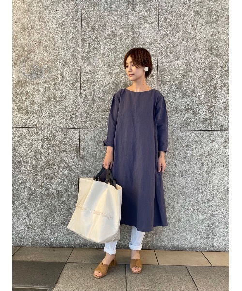 BEARDSLEY（ビアズリー）の「テントワンピース（ワンピース・レディース・ブラック/ブルー・1/0）」の9枚目の写真