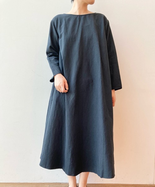 BEARDSLEY（ビアズリー）の「テントワンピース（ワンピース・レディース・ブラック/ブルー・1/0）」の19枚目の写真