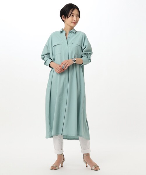 セール バックプリーツシャツワンピース ワンピース Untitled アンタイトル のファッション通販 Zozotown