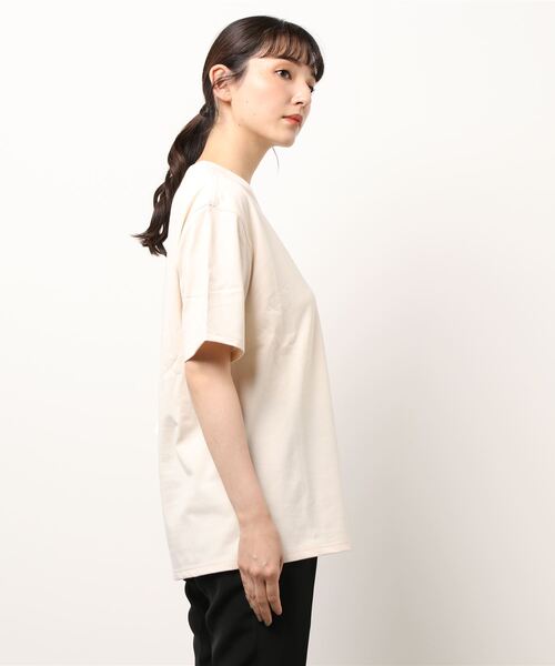 PIPING HOT FUTURE(パイピングホットフューチャー)の「SS OVERSIZE T-SHIRT(Tシャツ/カットソー・レディース・シャンパン・S/M/L/XS)」の2枚目の写真