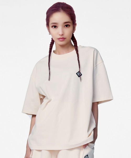 PIPING HOT FUTURE(パイピングホットフューチャー)の「SS OVERSIZE T-SHIRT(Tシャツ/カットソー・レディース・シャンパン・S/M/L/XS)」の1枚目の写真