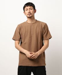 Hub&Spoke（ハブアンドスポーク）の「鹿の子裏使いオーバーサイズTシャツ（Tシャツ/カットソー）」