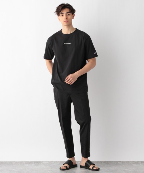 Champion(チャンピオン)の「【Champion】T-SHIRT半袖/919455(Tシャツ/カットソー・メンズ・ブラック/グレー/ホワイト・X-LARGE/MEDIUM/LARGE)」の4枚目の写真