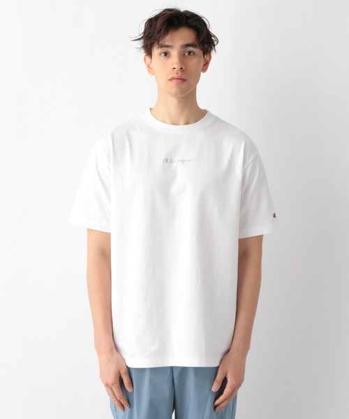 Champion(チャンピオン)の「【Champion】T-SHIRT半袖/919455(Tシャツ/カットソー・メンズ・ブラック/グレー/ホワイト・X-LARGE/MEDIUM/LARGE)」の8枚目の写真