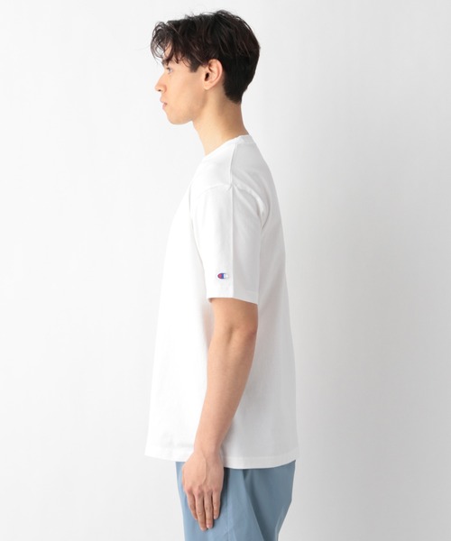 Champion(チャンピオン)の「【Champion】T-SHIRT半袖/919455(Tシャツ/カットソー・メンズ・ブラック/グレー/ホワイト・X-LARGE/MEDIUM/LARGE)」の6枚目の写真